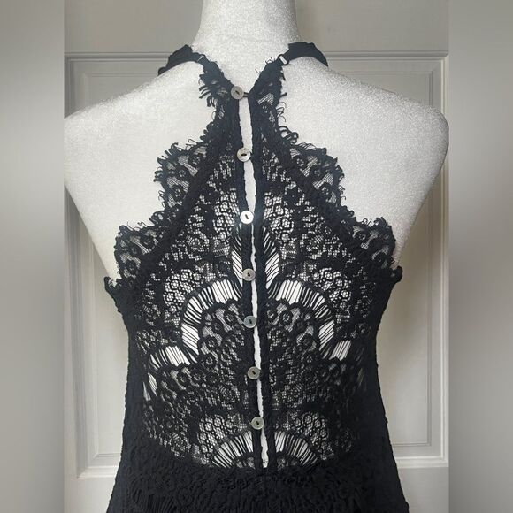 Free People Black Lace Dress - Picture 11 of 16